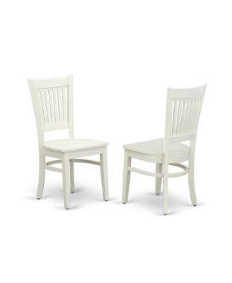 3-Piece Modern Dining Table Set with Drop Leaf Table and 2 Upholstered Slatted Back Chairs