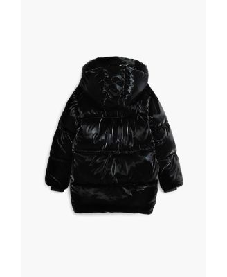 Girls Girls's Long shiny padded jacket