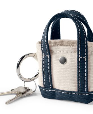 Micro Canvas Tote Charm