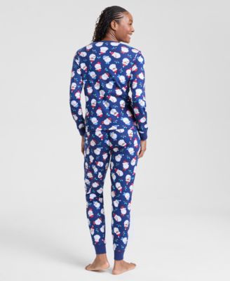 Women's Santas PJ Set, Macy's Exclusive