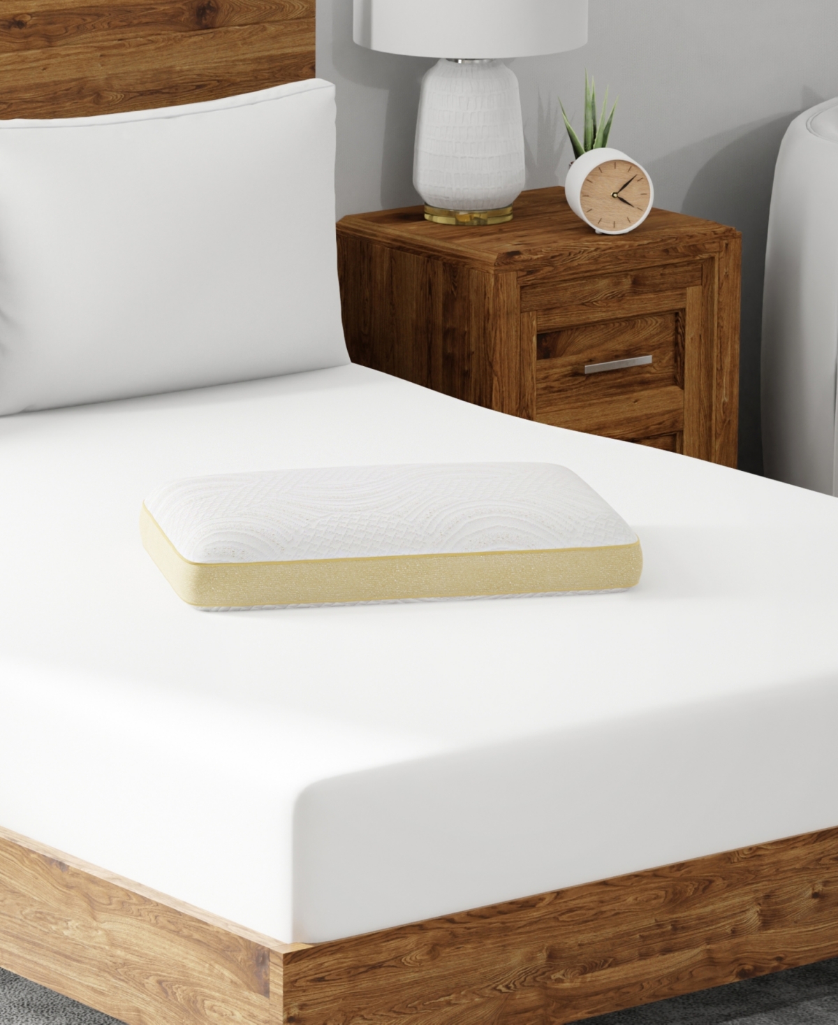 ProSleep Beautifully Cool Supreme Cooling Comfort Gusseted Gel-Infused Memory Foam Pillow