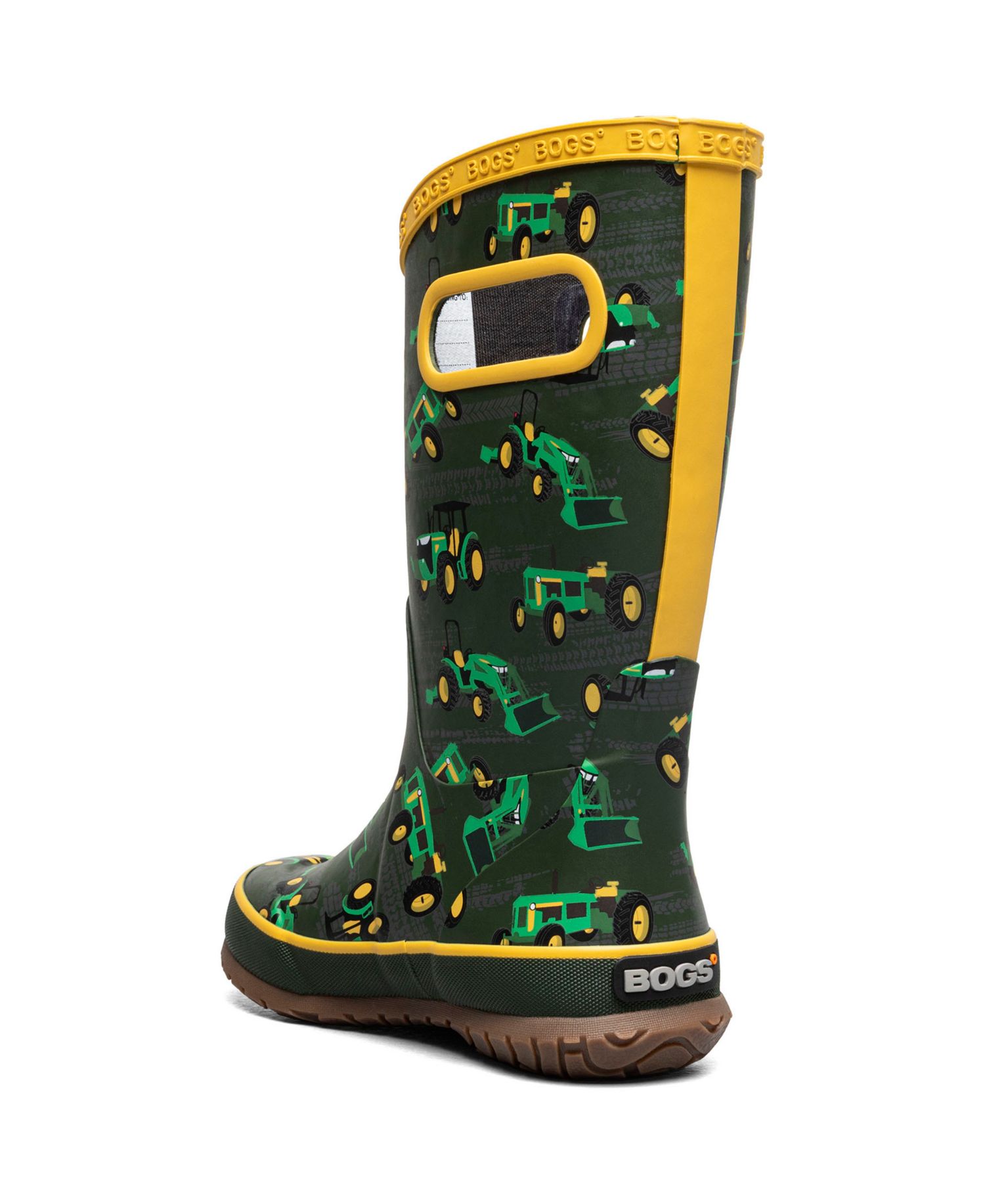 Little and Big Kids Rainboot Tractor Boots