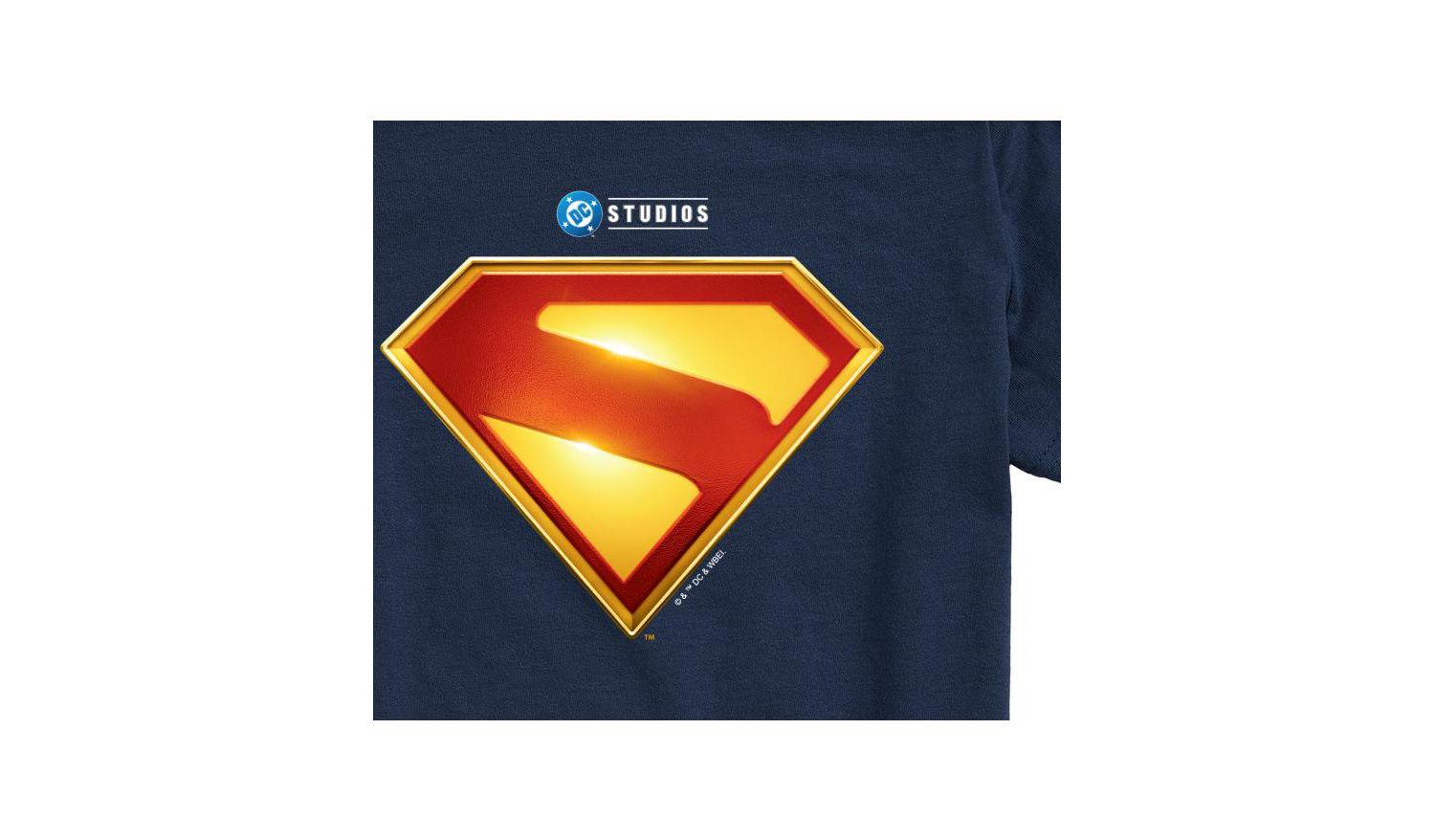 Superman Big Boys Logo Shield Graphic T-Shirt