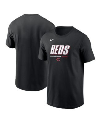 Nike - Men's Black Cincinnati Reds 2025 MLB Speedway Classic Wordmark T-Shirt
