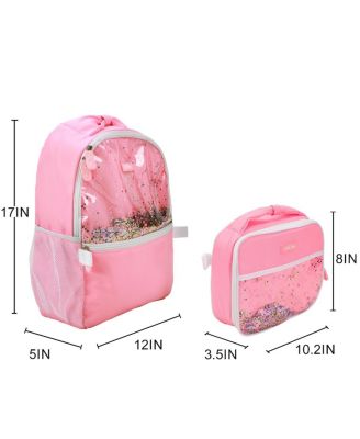 Silver & Black Backpack