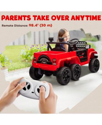 12V Kids Electric Car w/ 2WD/4WD Switch, Remote Control, Camouflage
