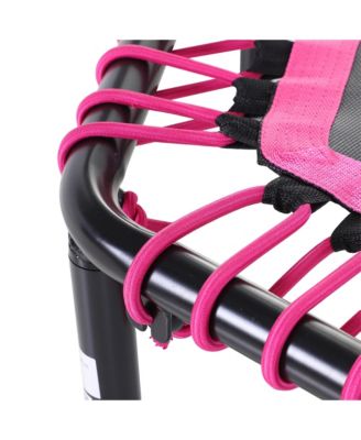 48" Foldable Trampoline Outdoor Bungee Exercise Fitness Jumper,