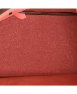 Pre-Owned Hermes Birkin 30 Handbag Pink Clemence with Palladium Hardware