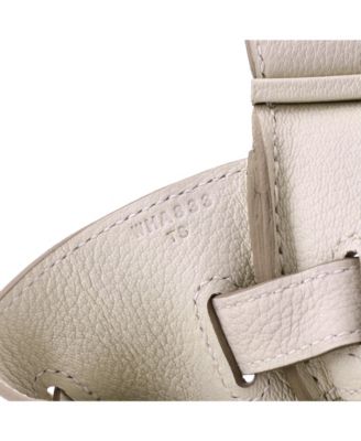 Pre-Owned Hermes Birkin 30 Handbag Light Togo with Gold Hardware