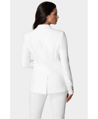 Women's Rhinestone Fringe Tailored Blazer