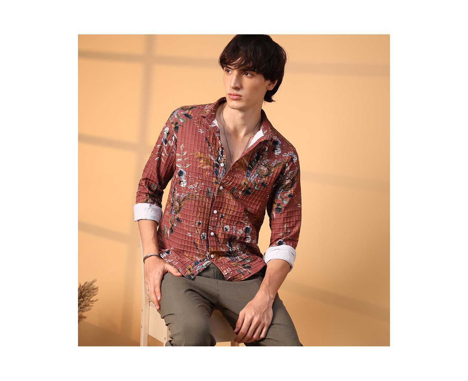 Sunflower-Waffle Shirt