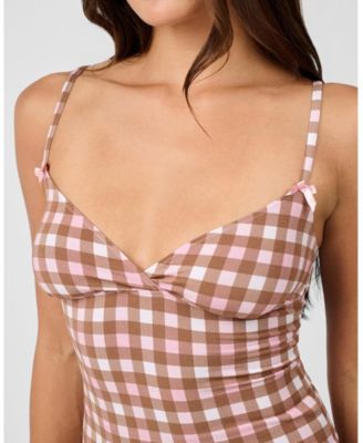 Women's Crossover Sleep Cami Tank Top