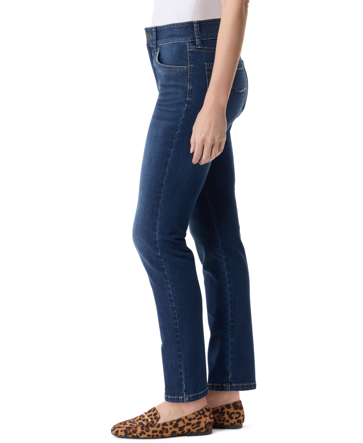 Gloria Vanderbilt Women's Shape Effect Straight Leg Jeans In Blue