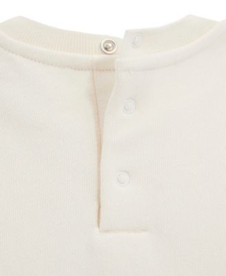 Baby Girls 2-Piece Long Sleeve Sweatshirt and Skirt Set