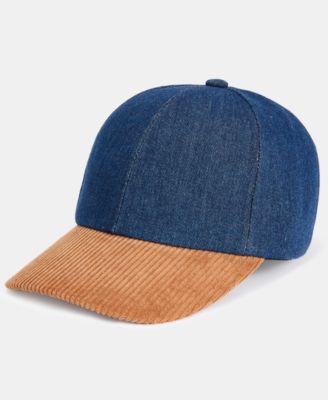 Denim & Corduroy Baseball Cap, Macy's Exclusive