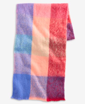 Brushed Buffalo Plaid Blanket Wrap, Macy's Exclusive
