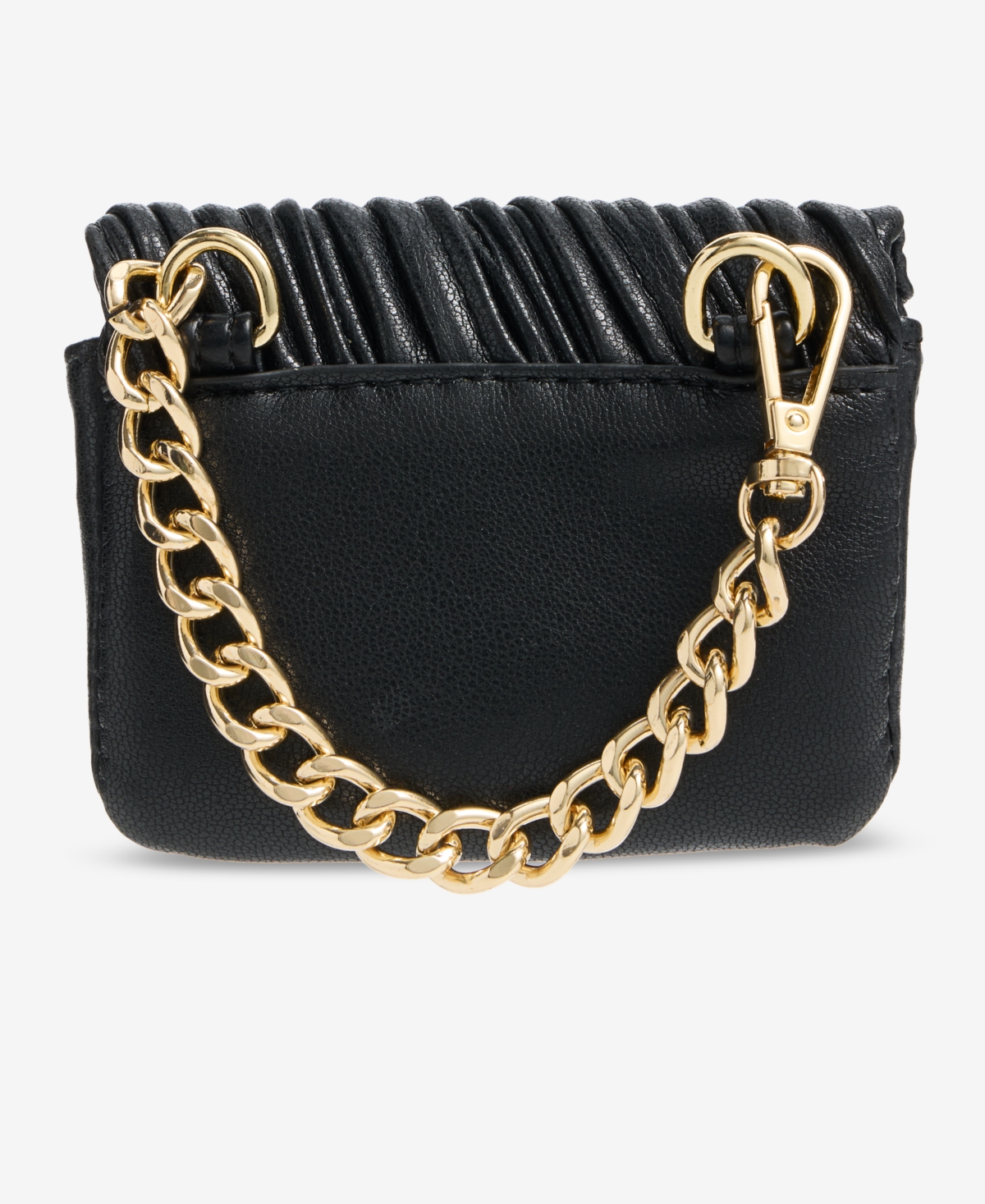 Inc International Concepts Taylah Ruched Mini Bag, Macy's Exclusive In Black