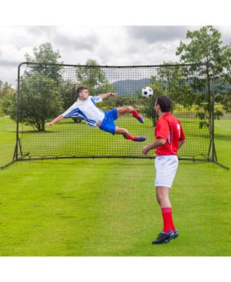 12 x 6 Feet Soccer Rebounder Net with All Weather Net