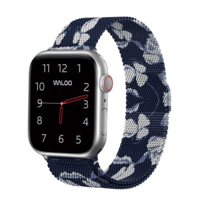 Floral Magnetic Mesh Replacement Band for Apple Watch
