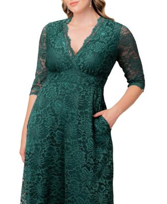 Women's Plus Size Maria Lace Evening Gown