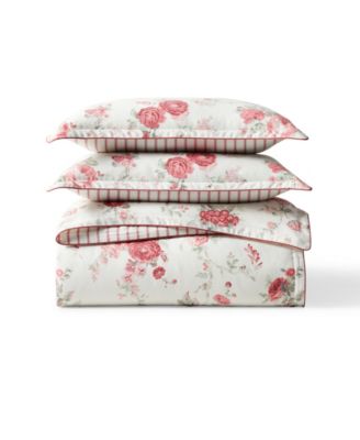 Sofia Cotton Sateen 3-Pc. Comforter Set, King
