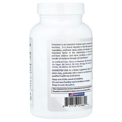 Potassium Chloride  99 mg  -  400 Tablets