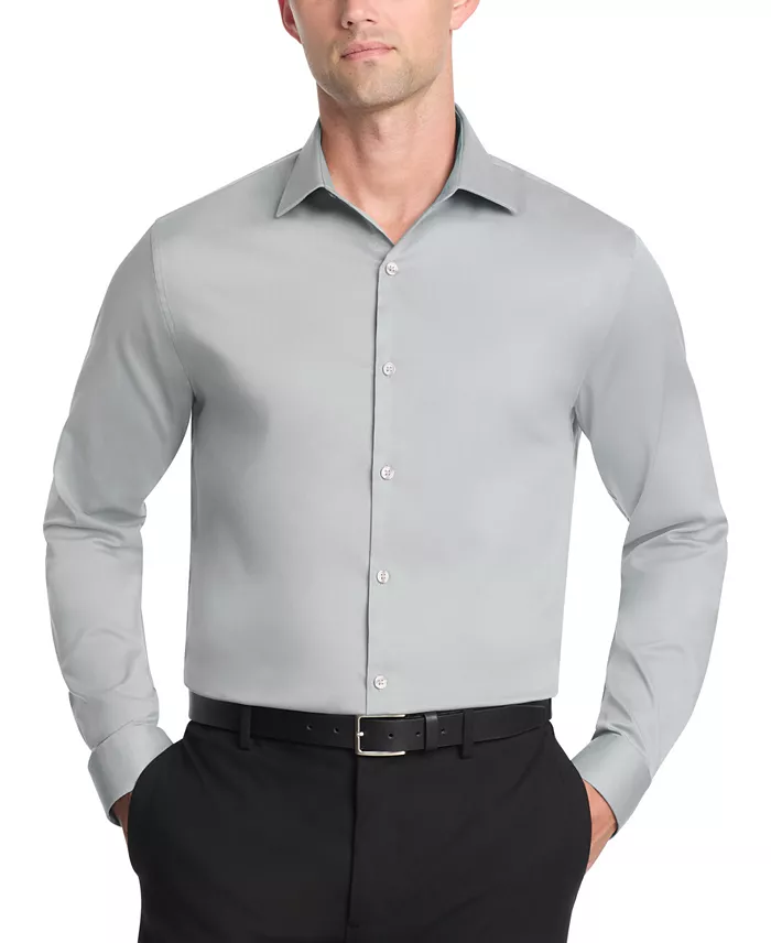 Men's Slim Fit Stretch Dress Shirt