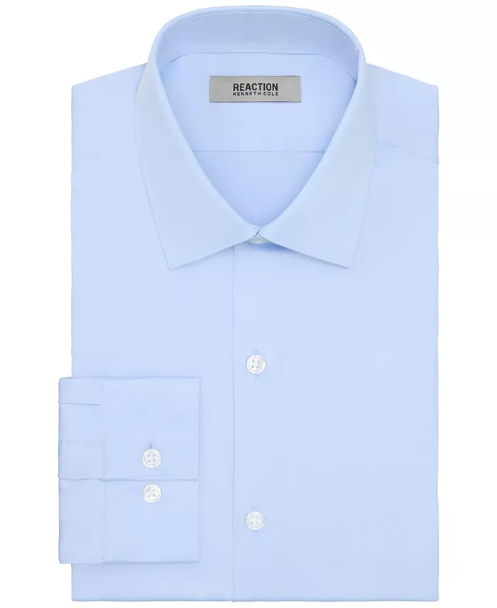 Men's Techni-Cole, Slim Fit Shirt, Sateen Solid - thumbnail 6