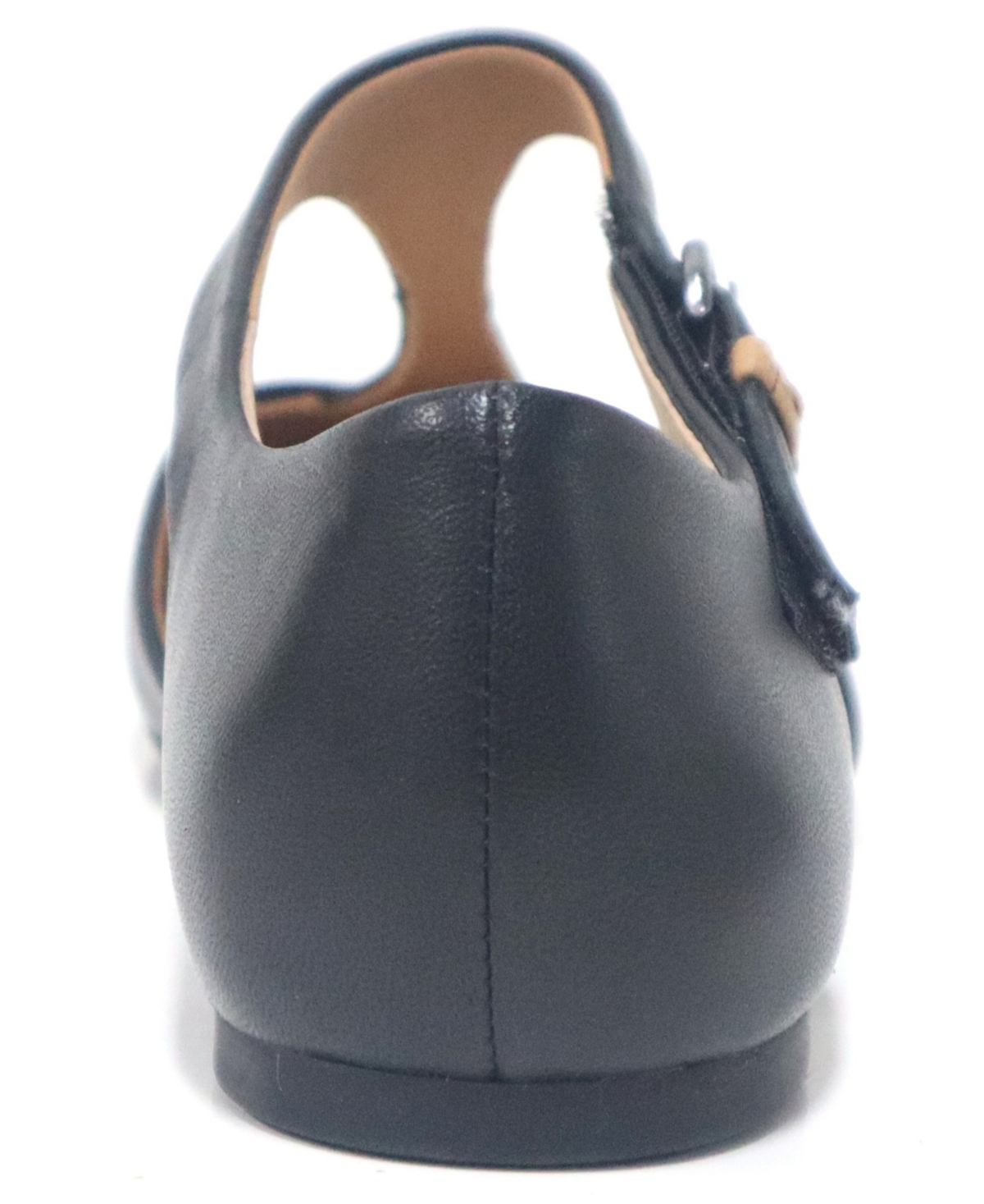Gentle Souls Wyatt T-strap Flat In Black
