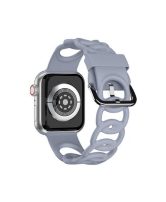 Silicone Link Looped Replacement Band for Apple Watch