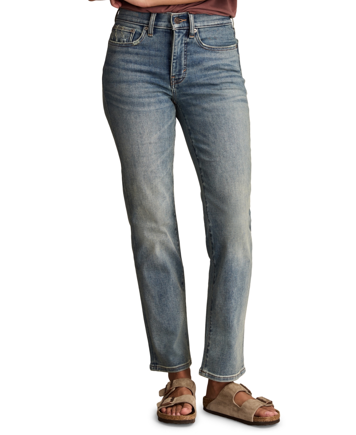 Lucky Brand Women's Zoe Straight Jeans