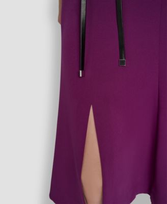 Women's Sleeveless V-Neck Fit & Flare Dress