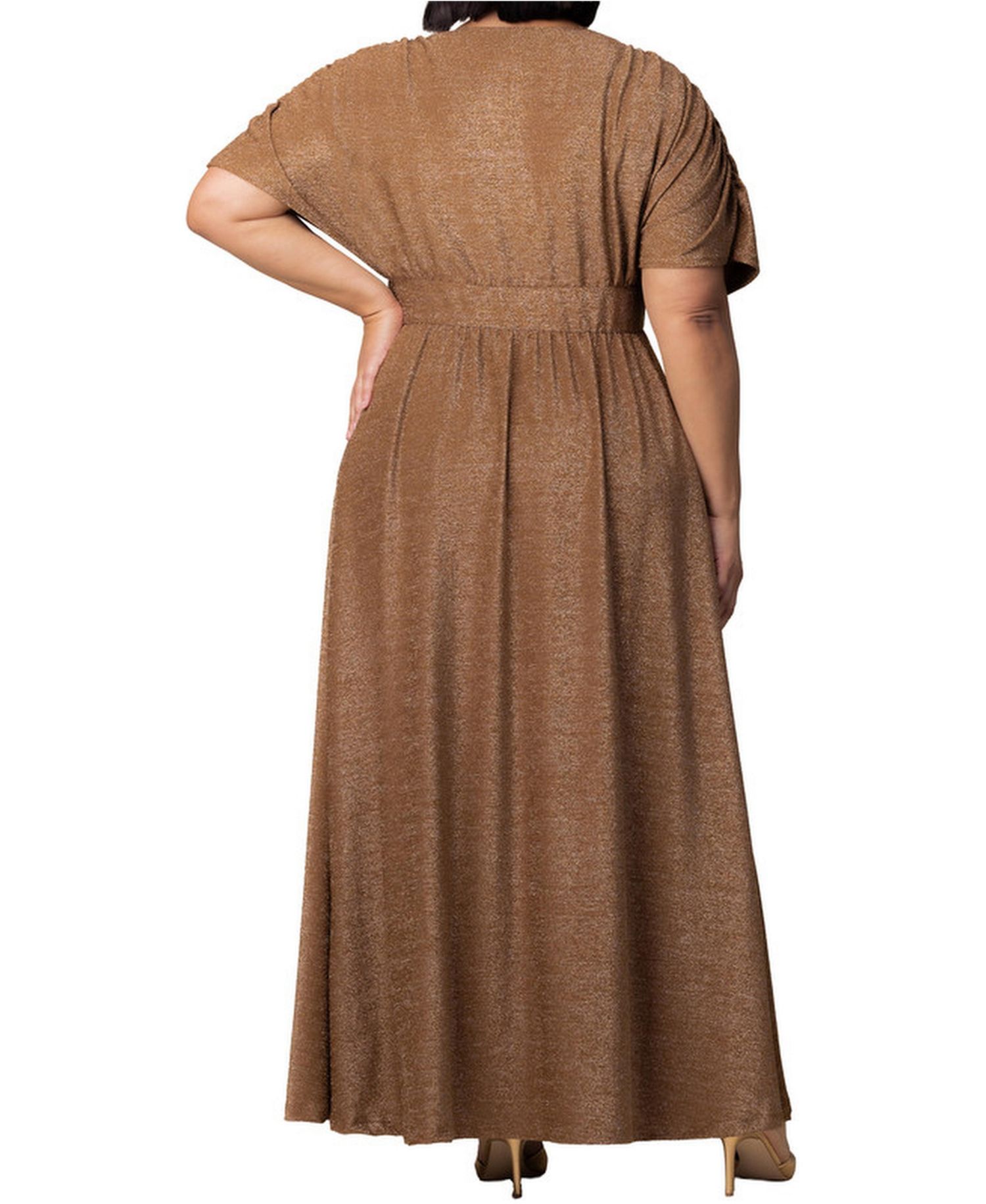 Plus Size Geneva Sparkling Evening Gown