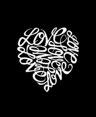 Plus Size LOVE Word Art V-Neck T-Shirt