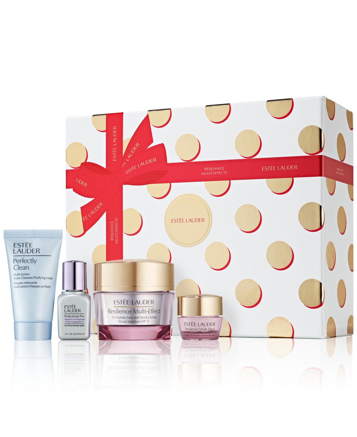 Estée Lauder 4-pc. Resilience Cream Holiday Skin Care Set In Transparent