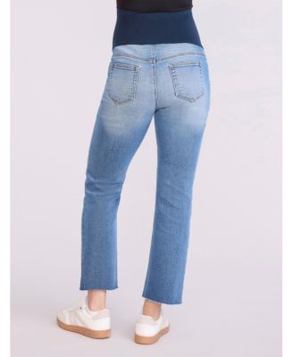 Women's Secret Fit Over the Belly Slim Straight Leg Jeans - Motherhood Maternity