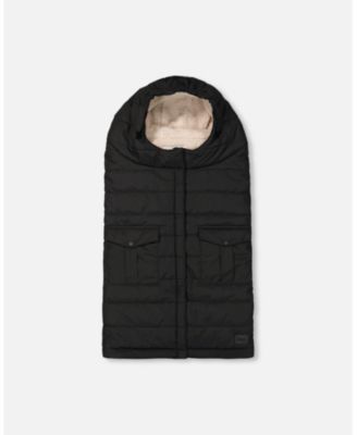 Baby Unisex Evolutive Baby Footmuff Designed for Car Seat and Stroller Black - Baby|Toddler