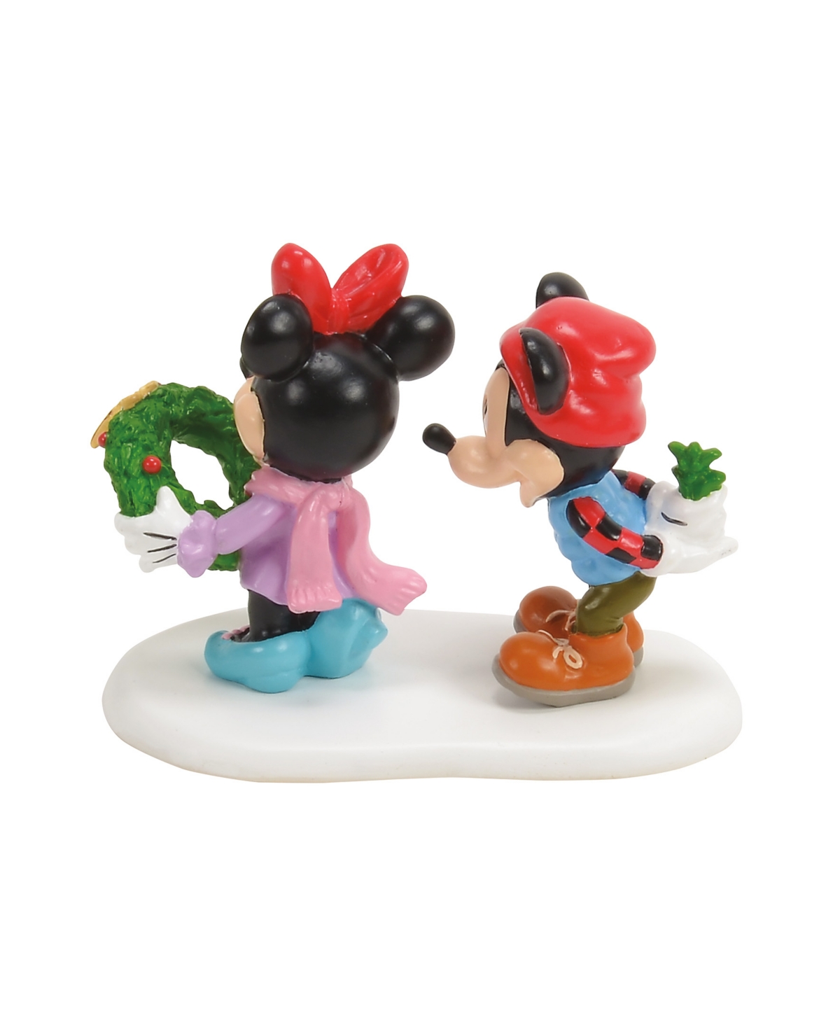 Department Five Mickey's Mistletoe Surprise Disney Village Accessory In Multi