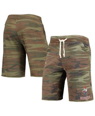 Alternative Apparel - Men's Camo Nebraska Huskers Victory Lounge Shorts