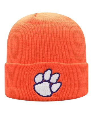 Top of the World - Men's Orange Clemson Tigers Logo Cuffed Knit Hat