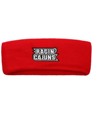 Men's Cardinal Louisiana Ragin' Cajuns Team Logo Knit Headband
