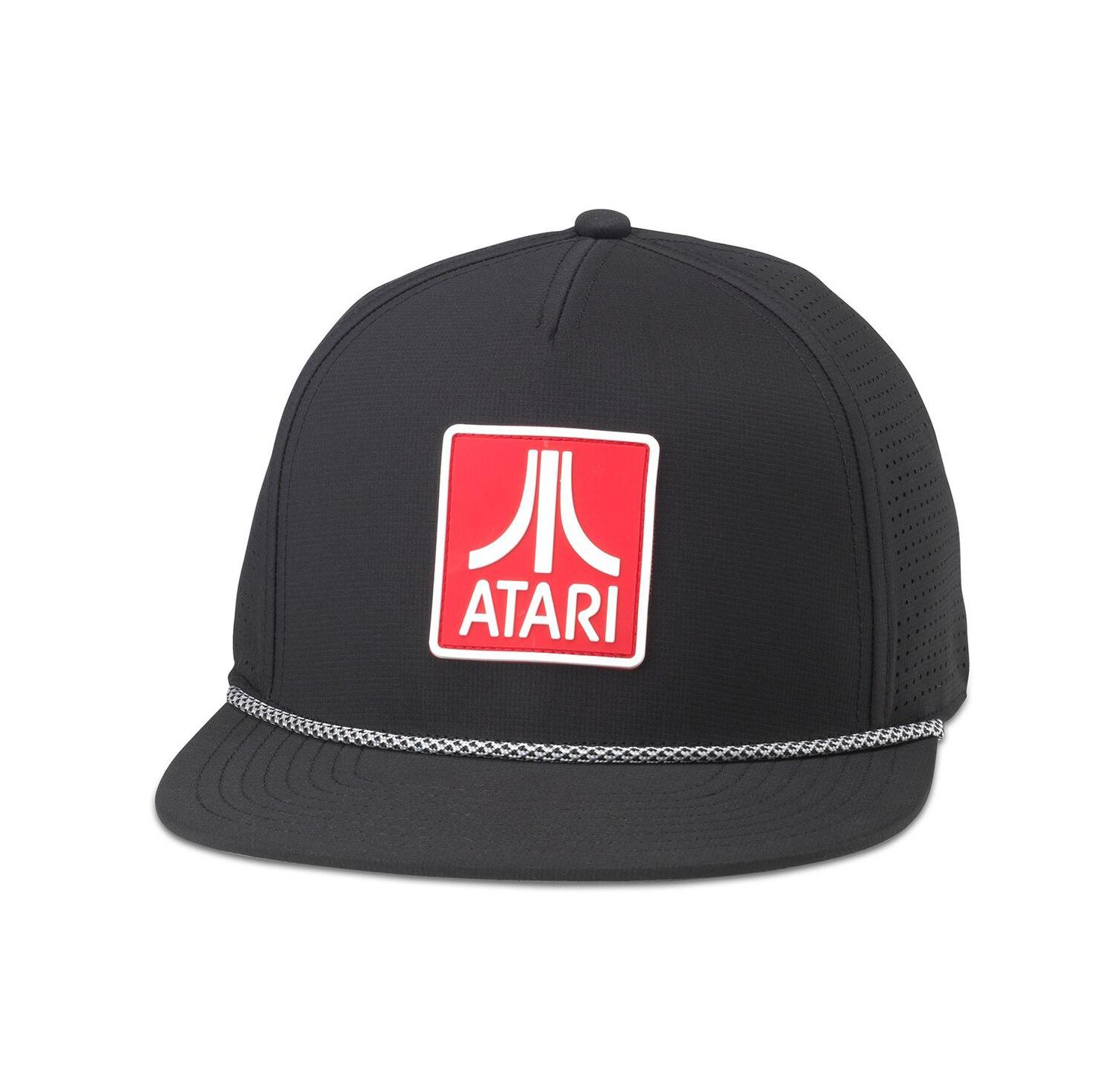 Men's and Women's Black Atari Buxton Pro Snapback Hat