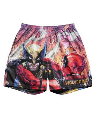 Men's Deadpool Wolverine Besties Retro Shorts