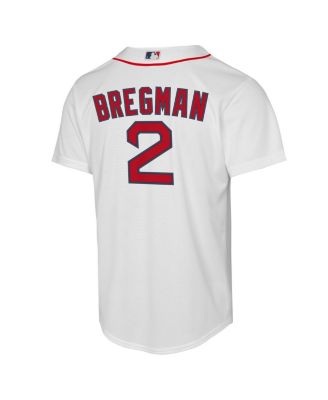 Baby Boys and Girls Alex Bregman White Boston Red Sox Home Replica Jersey