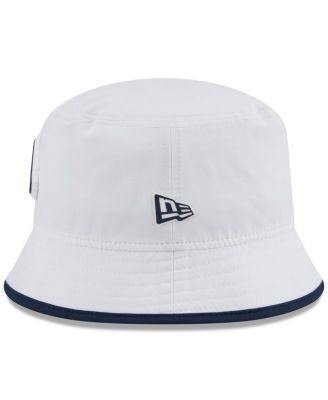 Men's White Denver Broncos 2025 NFL Training Camp Stretch Bucket Hat