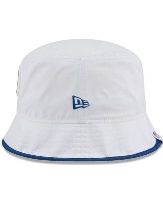 Men's White Indianapolis Colts 2025 NFL Training Camp Stretch Bucket Hat