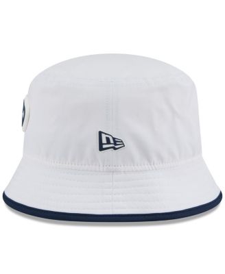 Men's White Seattle Seahawks 2025 NFL Training Camp Stretch Bucket Hat