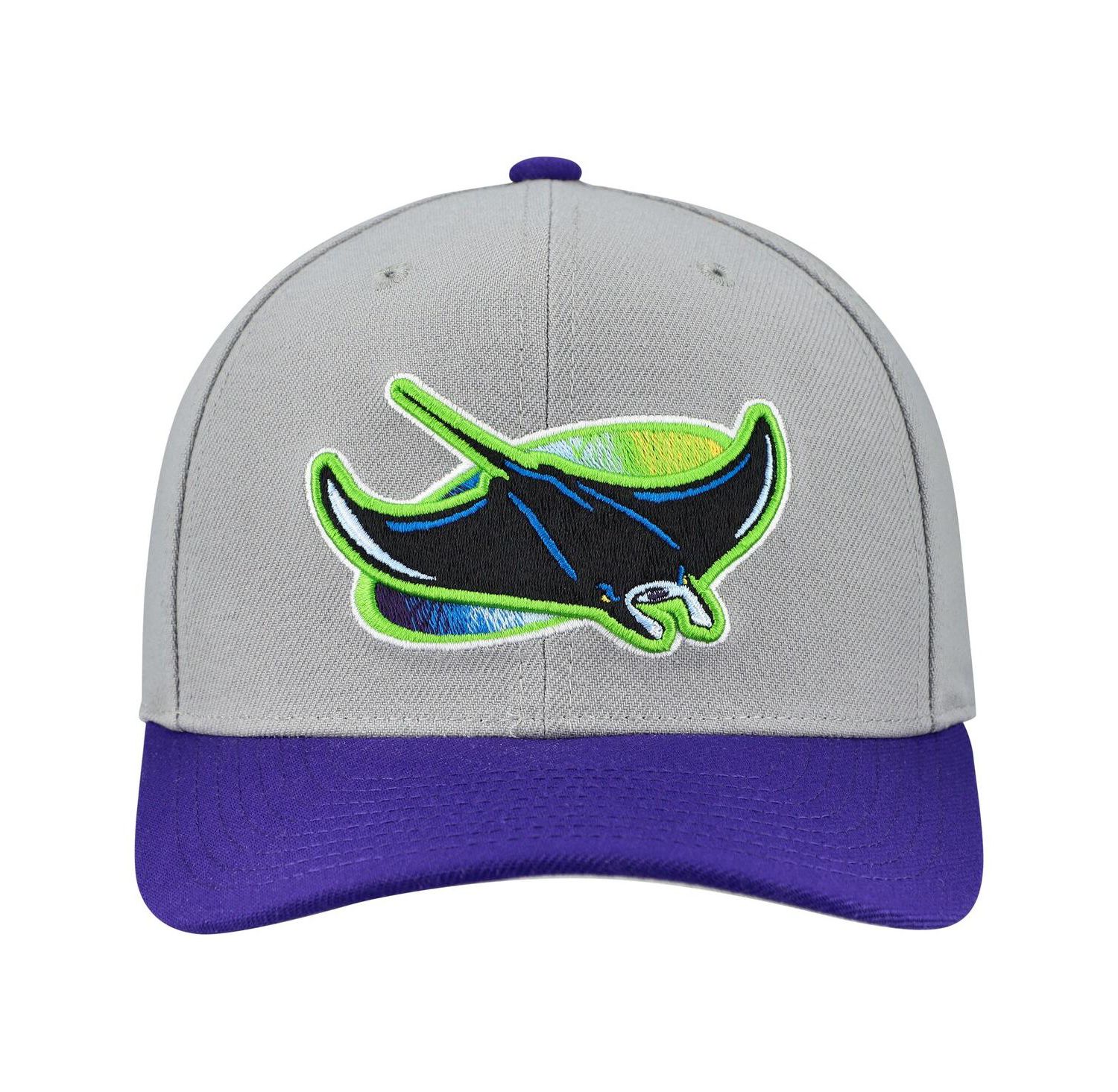 Men's and Women's Gray Tampa Bay Rays Basic Coop Pro Adjustable Hat