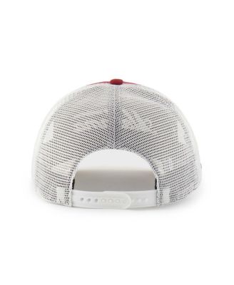 Men's and Women's Crimson Alabama Crimson Tide Contemporary Basics Foundation Trucker Hitch Adjustable Hat