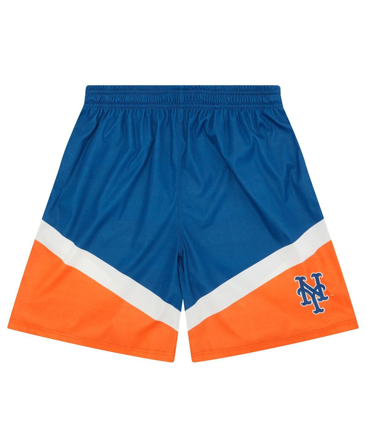 Foco Men's Blue New York Mets Color Blocked Shorts In Blue